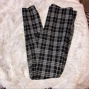 PLAID PANTS